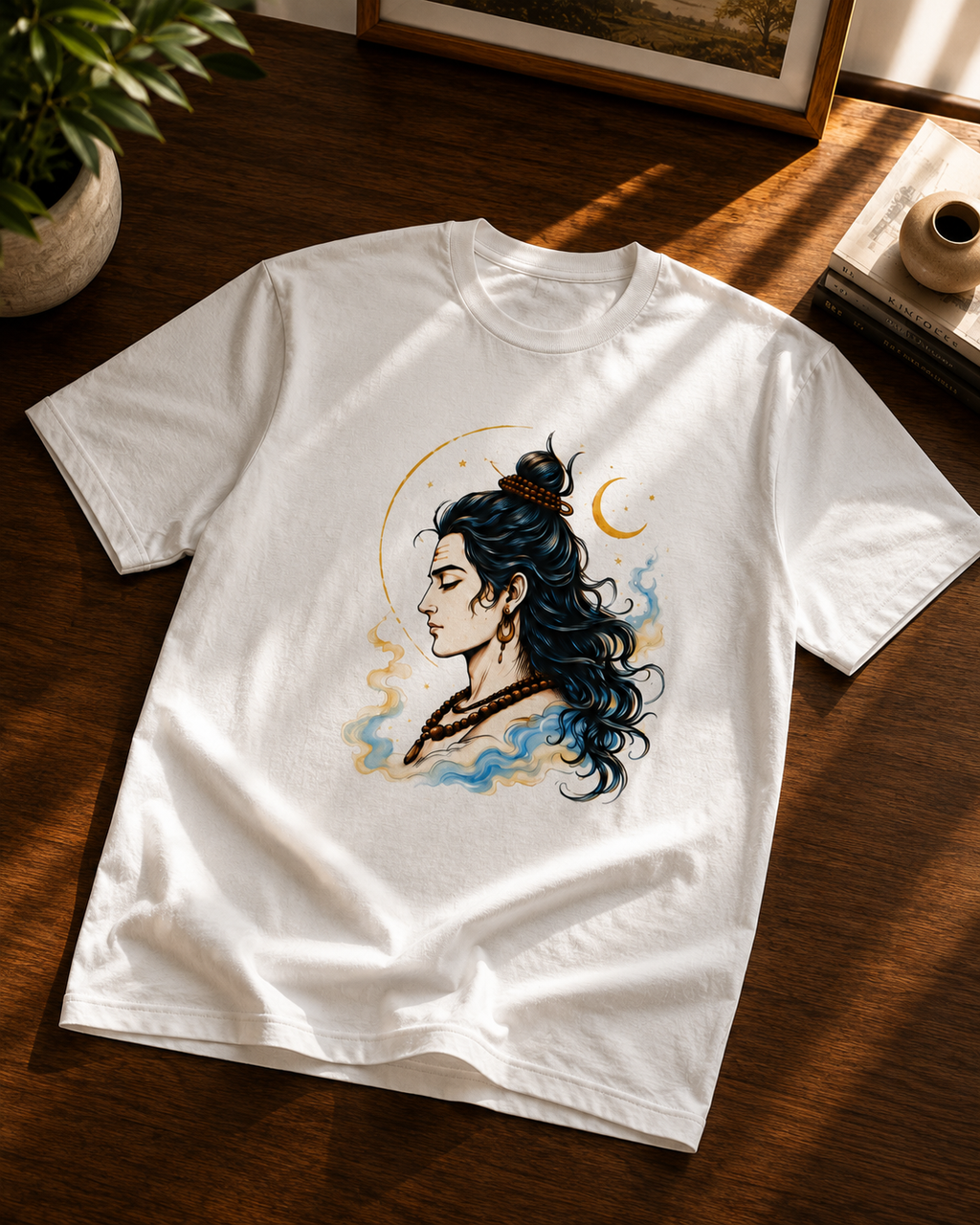 Cosmic Shiva Oversized Classic T-Shirt