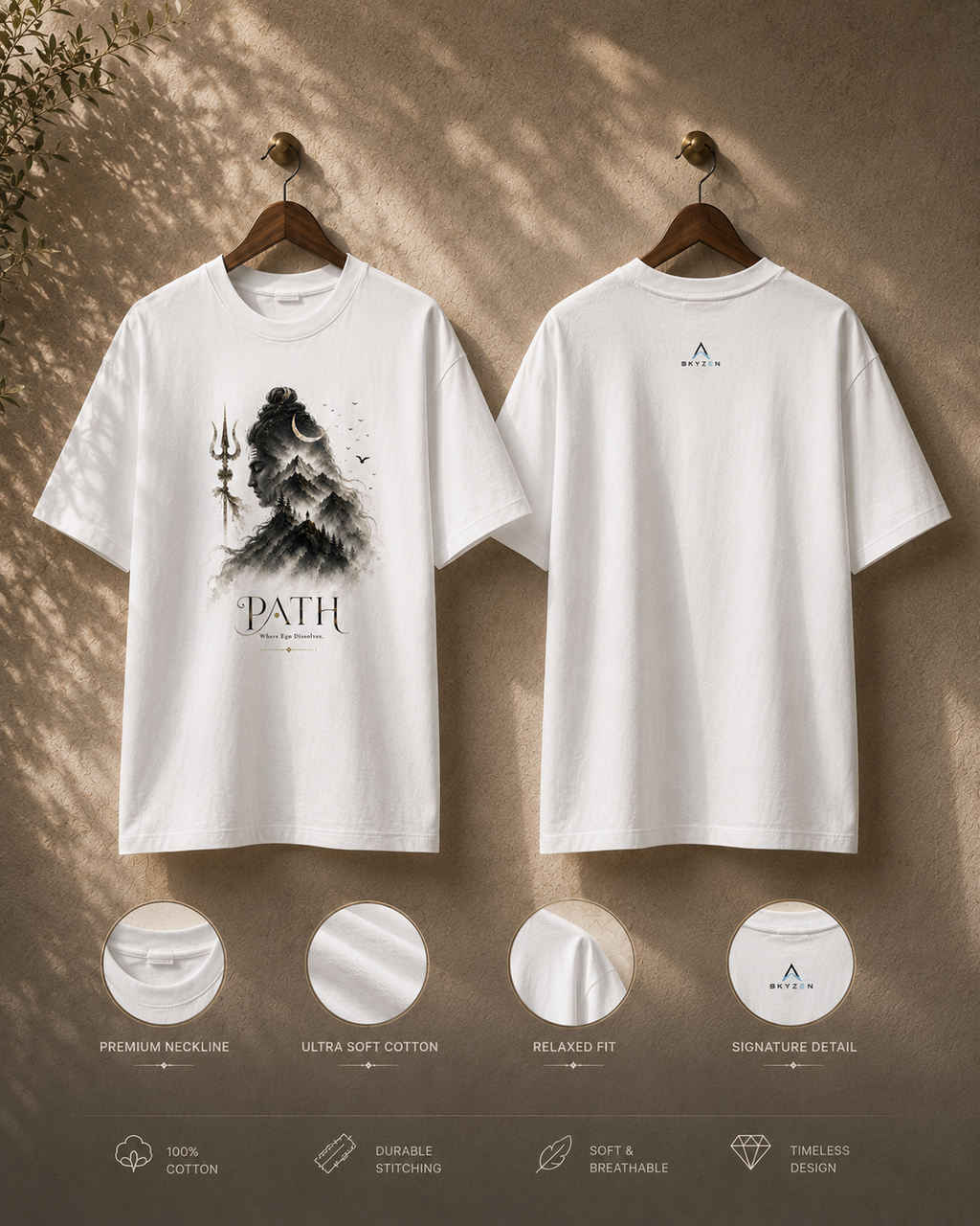 PATH™ Unisex Oversized T-Shirt