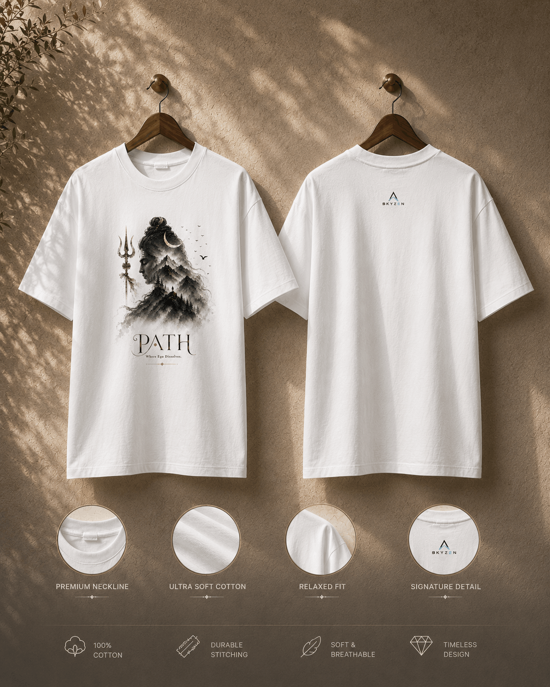 PATH™ Unisex Oversized T-Shirt